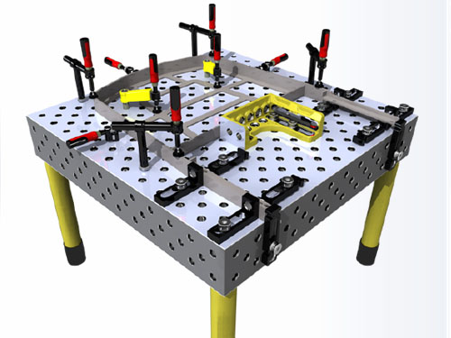 三圍柔性焊接平臺